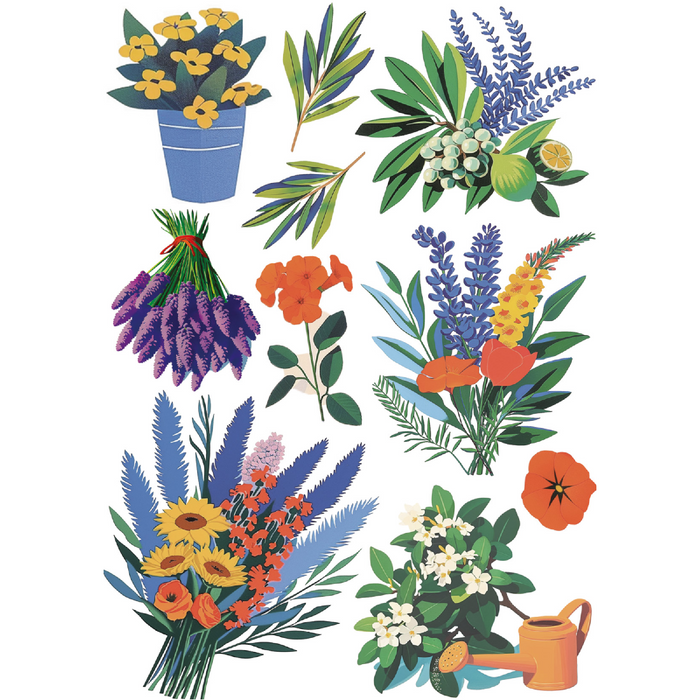 Ciao Bella Riviera Dream A5 Mixed Rice Paper 8pc