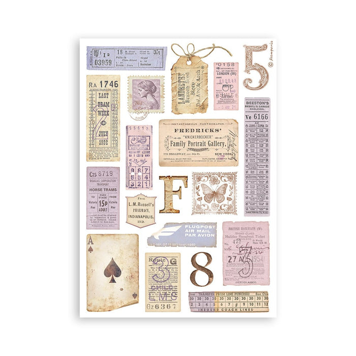 Stamperia Quiet Days A5 Washi Pad