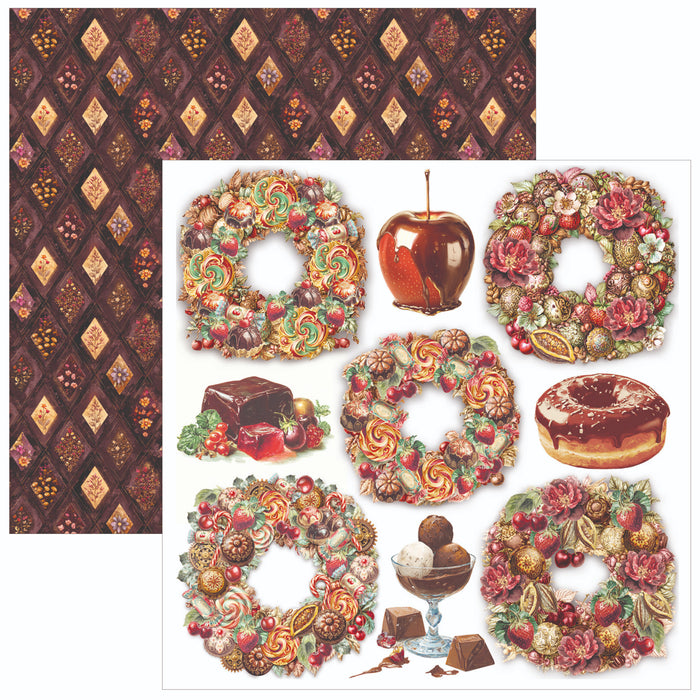 Ciao Bella Paper Chocolate Wanderlust 6" x 6" Fussy Cut Pad