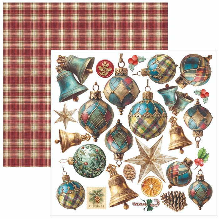 Ciao Bella Paper Merry & Bright 6" x 6" Fussy Cut Pad