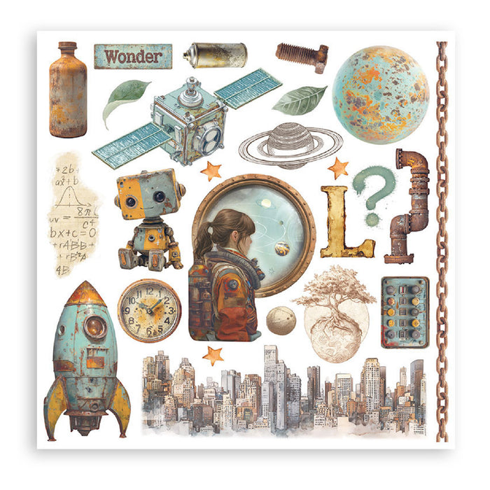 Stamperia A New Beginning Rub On Transfers - Assorted Pack