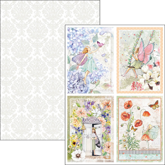 Ciao Bella Enchanted Land A4 Scrapbooking Paper Set
