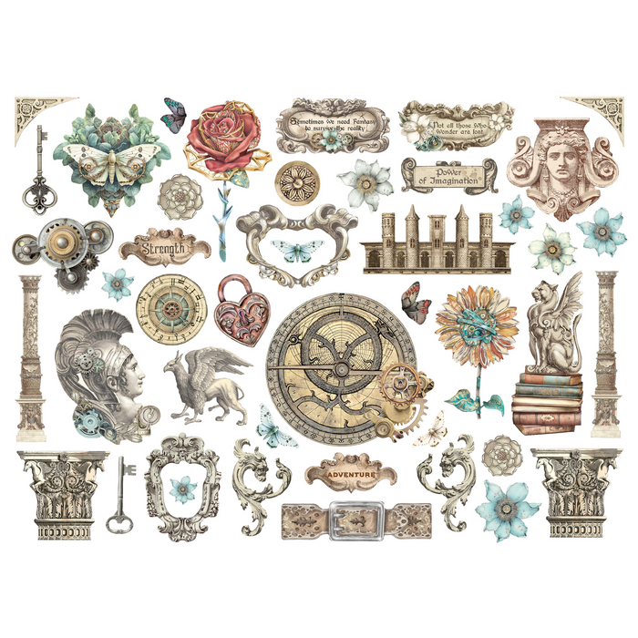 Sir Vagabond In Fantasy World Assorted Die Cuts