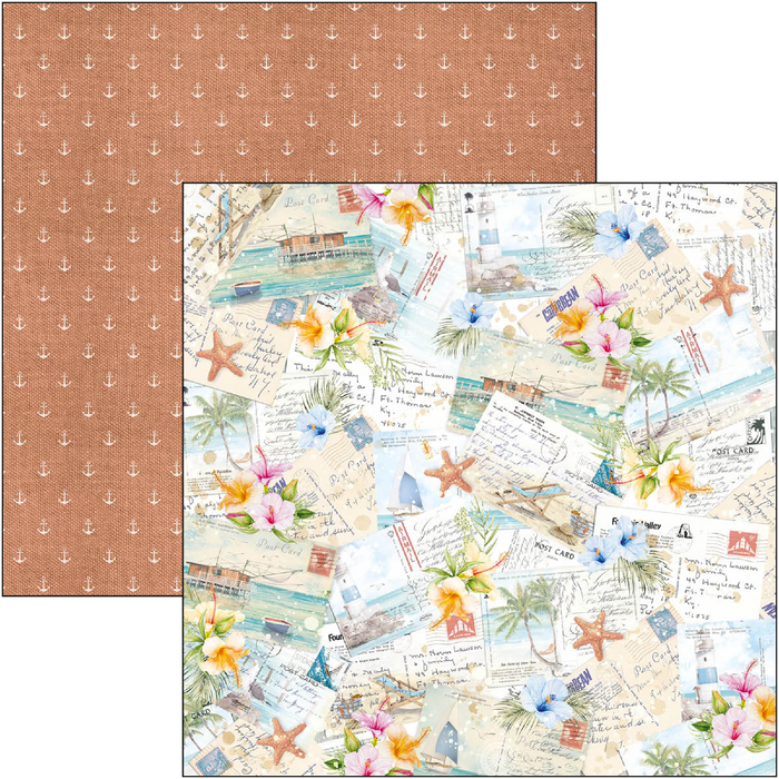 Ciao Bella Summer Breeze 12" x 12" Patterns Scrapbooking Paper Set
