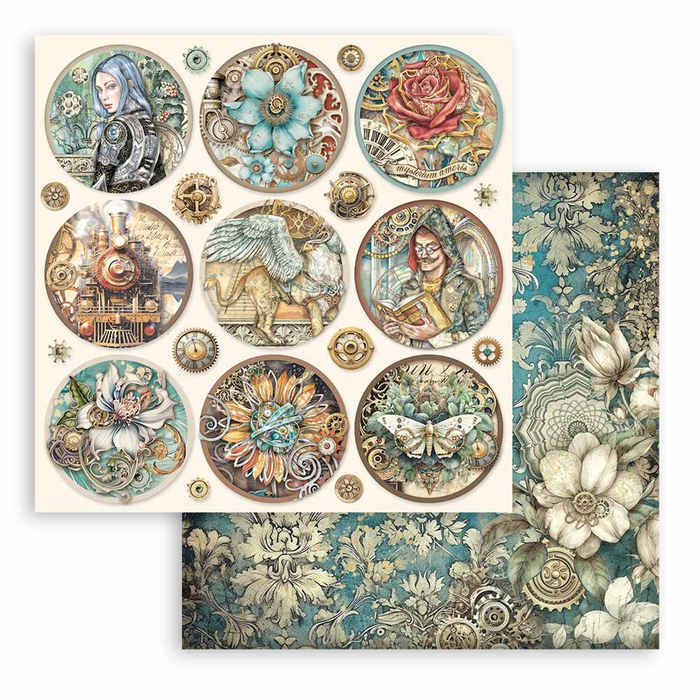 Stamperia Sir Vagabond In Fantasy World 12" x 12" Scrapbooking Paper Pad