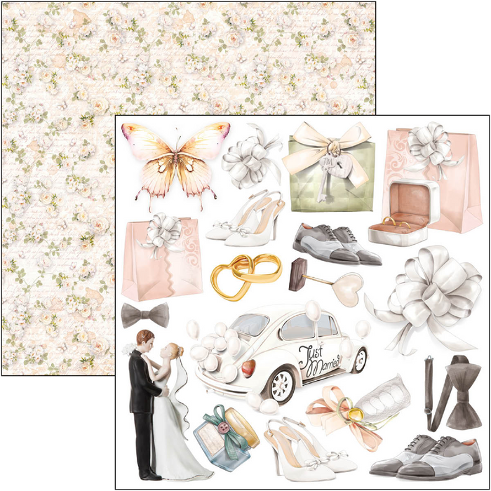 Ciao Bella Always & Forever 6" x 6" Fussy Cut Pad