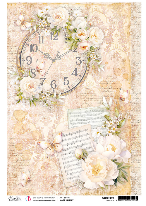 Ciao Bella Always & Forever A4 Rice Paper (Forever)