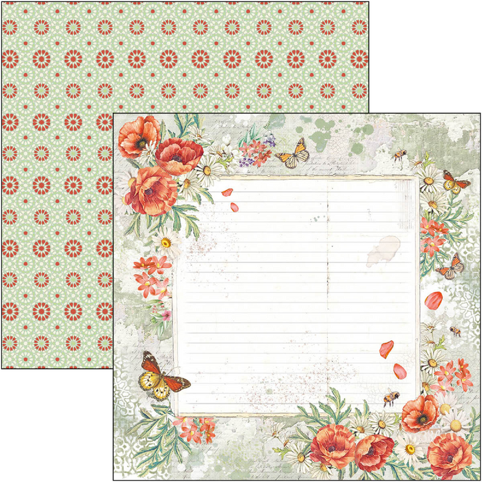 Ciao Bella Paper Enchanted Land 12" x 12" Scrapbooking Paper Set
