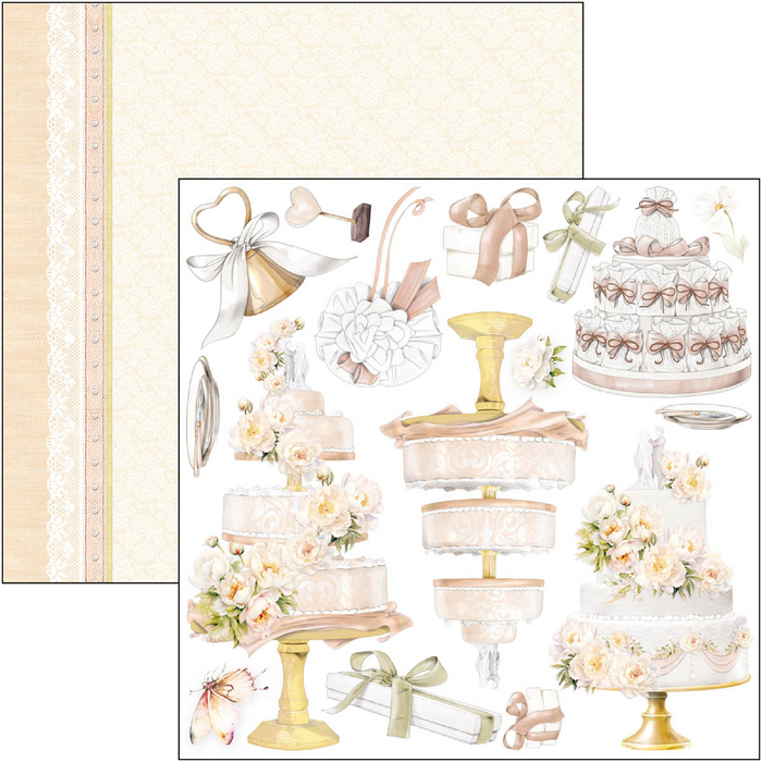 Ciao Bella Always & Forever 6" x 6" Fussy Cut Pad