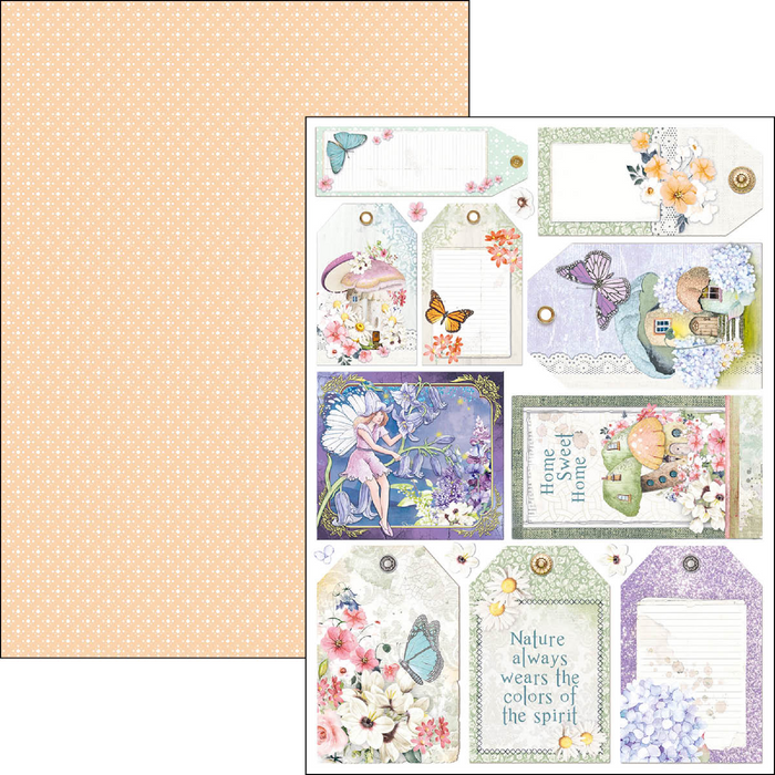 Ciao Bella Enchanted Land A4 Scrapbooking Paper Set
