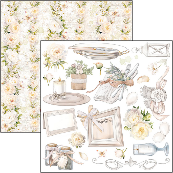 Ciao Bella Always & Forever 6" x 6" Fussy Cut Pad