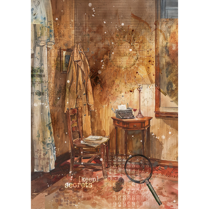 Ciao Bella The Last Mystery A5 Mixed Rice Paper 8pc