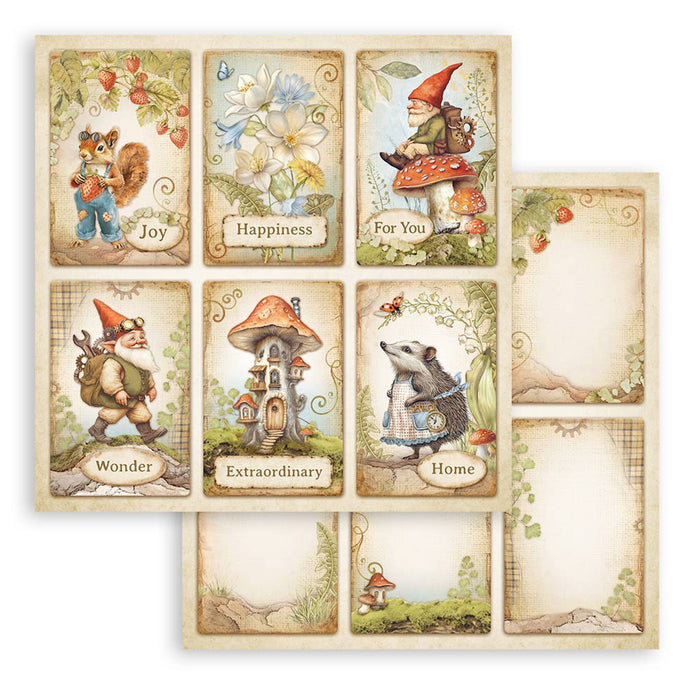 Stamperia Hidden Grove  12" x 12" Scrapbooking Paper Pad
