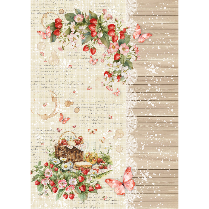 Ciao Bella Woodland Party A5 Mixed Rice Paper 8pc