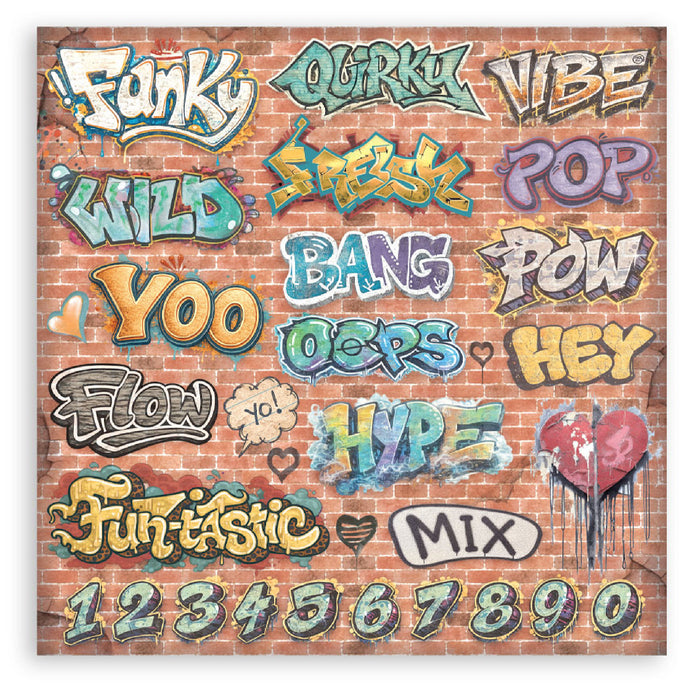 Stamperia Furry Friends 2 12" x 12" Single Faced Maxi Paper Pad