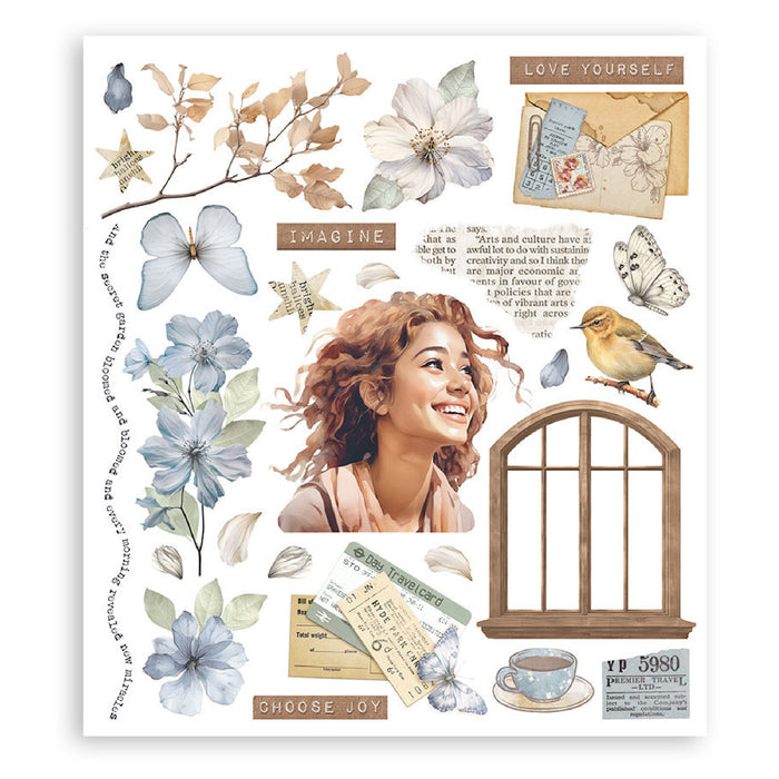 Stamperia Secret Diary Rub-On Selection Pack