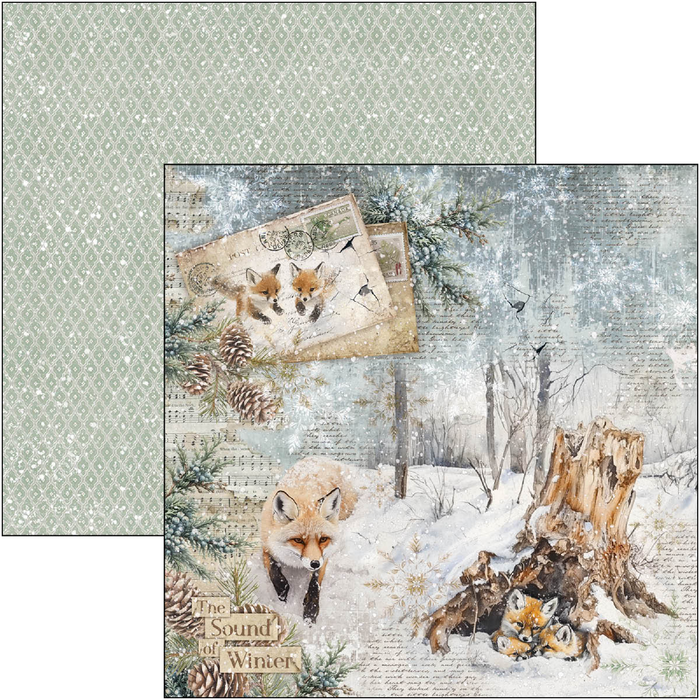 Ciao Bella Forest Tales 8" x 8" Scrapbooking Paper Set