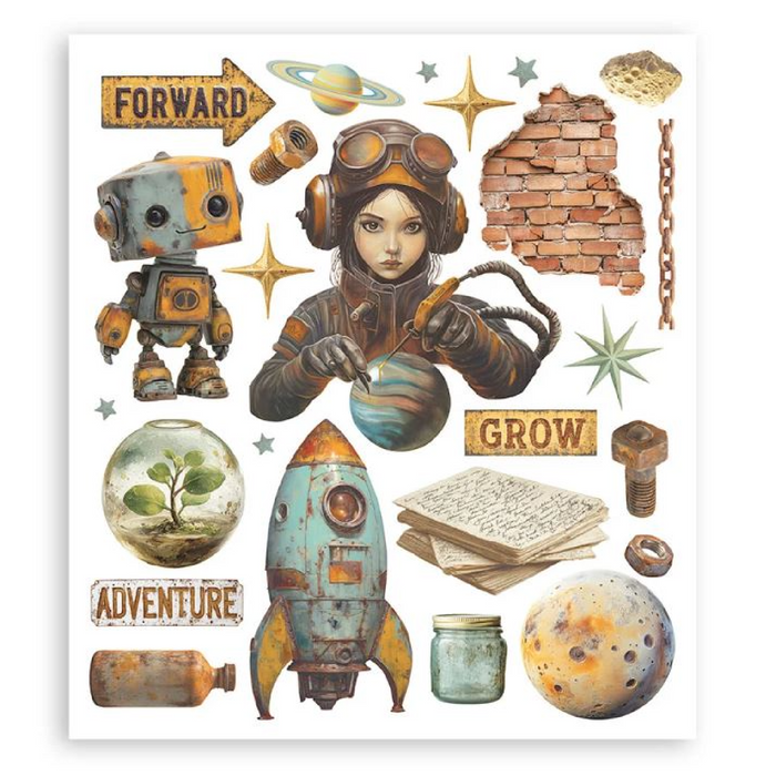 Stamperia A New Beginning Rub On Transfers - Assorted Pack