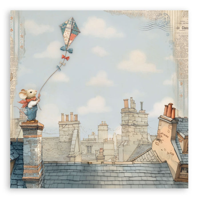 Stamperia Family 8" x 8" Maxi Single Faced Scrapbooking Paper Pad