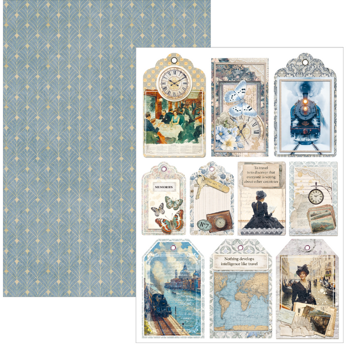 Ciao Bella Eastern Journey A4 Scrapbooking Paper Set