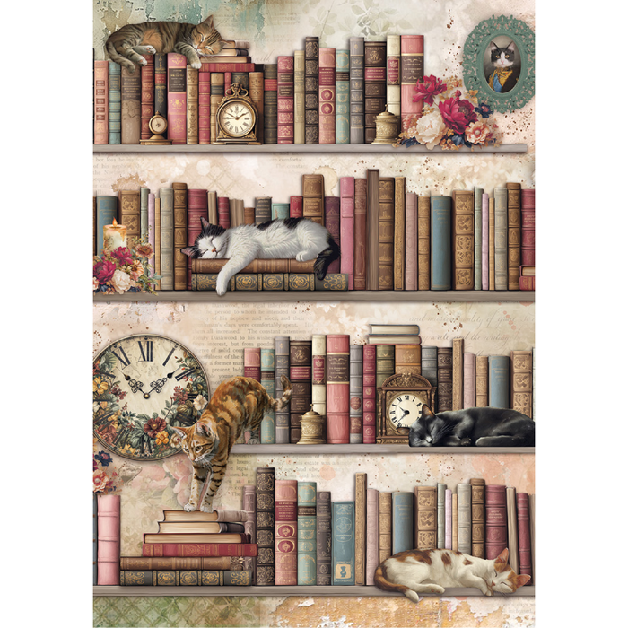 Ciao Bella Book Lovers A5 Mixed Rice Paper 8pc