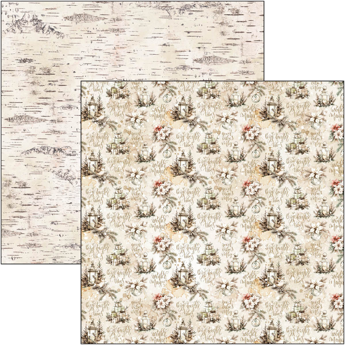 Ciao Bella Paper Winter Season 12" x 12" Scrapbooking Paper Set