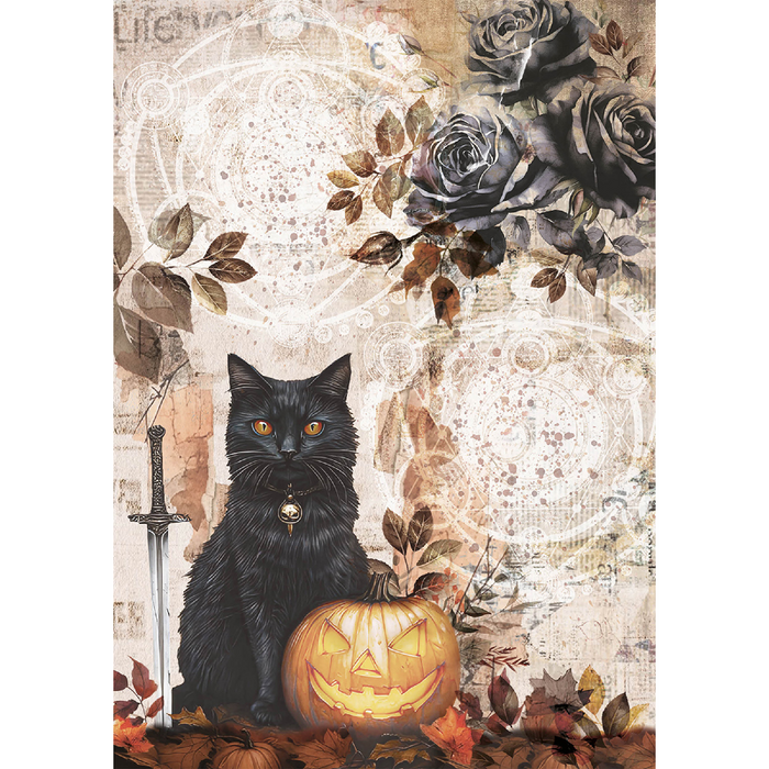 Ciao Bella Dark Academia A5 Mixed Rice Paper 8pc