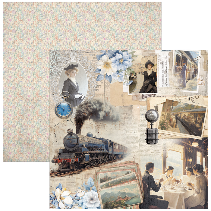 Ciao Bella Eastern Journey 12" x 12" Scrapbooking Paper Set
