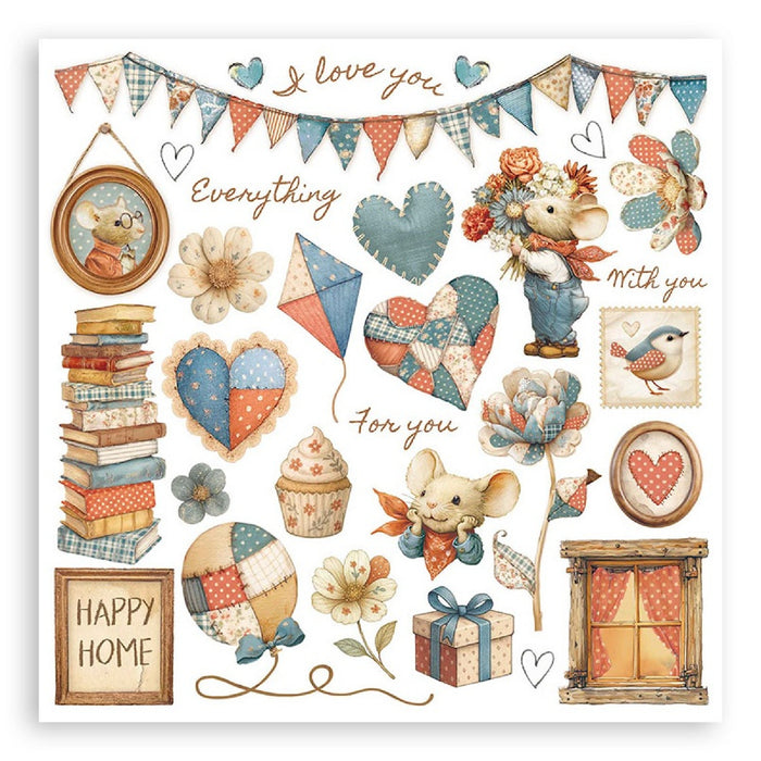 Stamperia Family Rub On Transfers - Assorted Pack