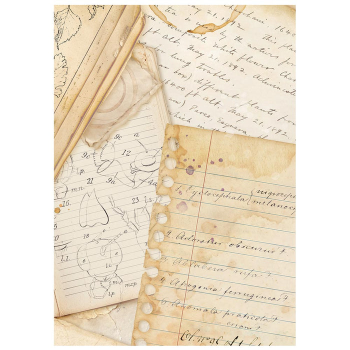 Stamperia Paper All Around A6 Rice Paper Backgrounds Pack