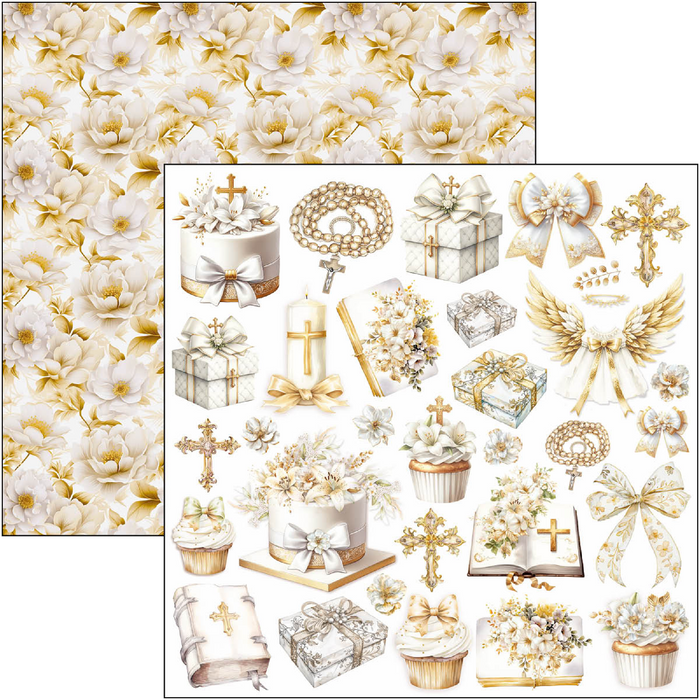 Ciao Bella Blessing Day 12" x 12" Scrapbooking Paper Set