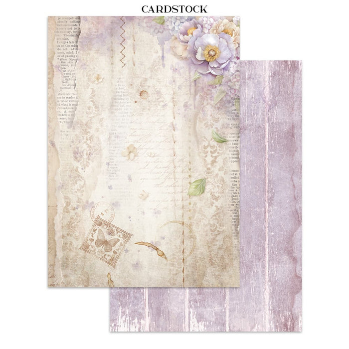 Stamperia Quiet Days Junk Journal Stickers Cut-outs Backgrounds