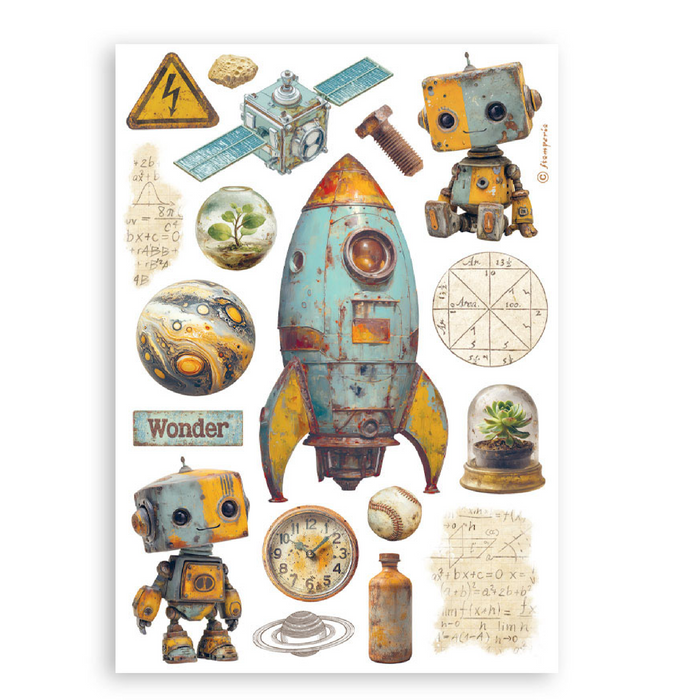 Stamperia A New Beginning A5 Washi Pad