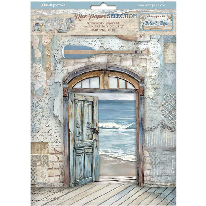 Stamperia Silent Sea A4 Rice Paper Pack