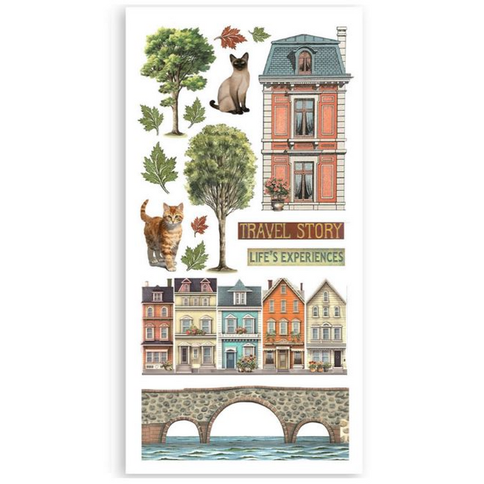 Stamperia Art Travelling Paper Cut-Outs