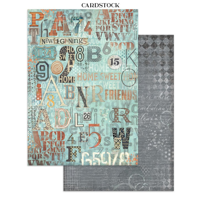Stamperia Paper Furry Friends Junk Journal Stickers Cut-outs Backgrounds