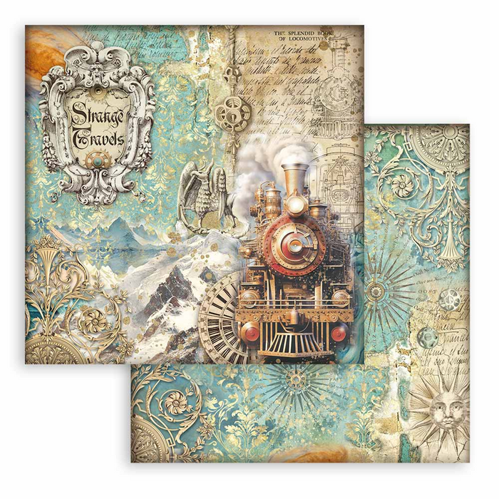 Stamperia Sir Vagabond In Fantasy World 12" x 12" Scrapbooking Paper Pad