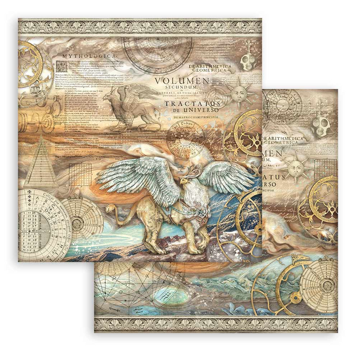 Stamperia Sir Vagabond In Fantasy World 8" x 8" Scrapbooking Paper Pad