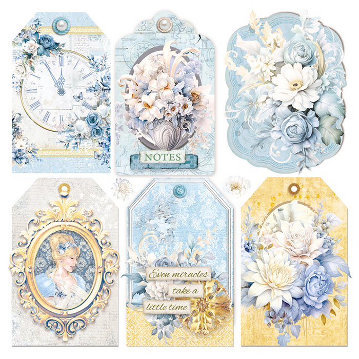 Ciao Bella Midnight Spell 6" x 6" Vellum Fussy Cut