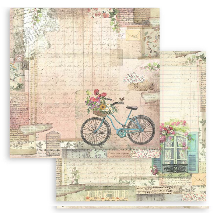 Stamperia Garden 12" x 12" Scrapbooking Paper Pad