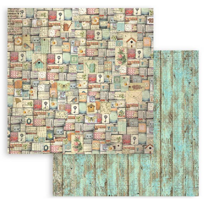 Stamperia Garden 12" x 12" Scrapbooking Paper Pad