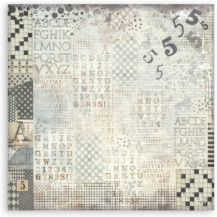 Stamperia Furry Friends 12" x 12" Single Faced Maxi Paper Pad