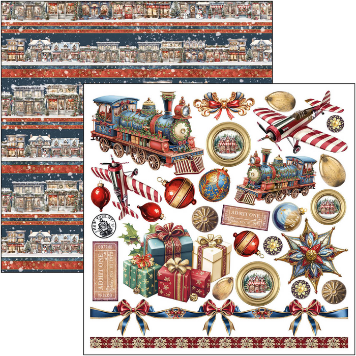 Ciao Bella Toy Shop 6" x 6" Fussy Cut Pad