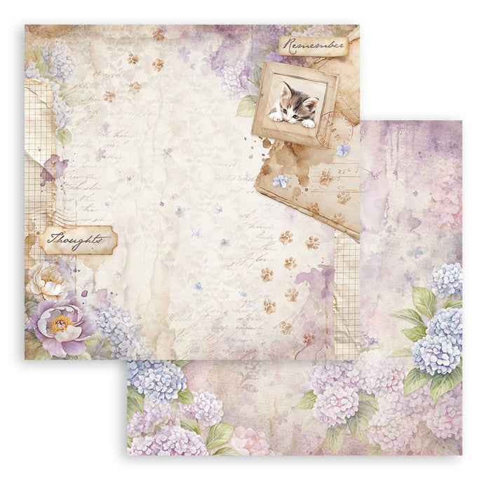 Stamperia Quiet Days 12" x 12" Scrapbooking Paper Pad
