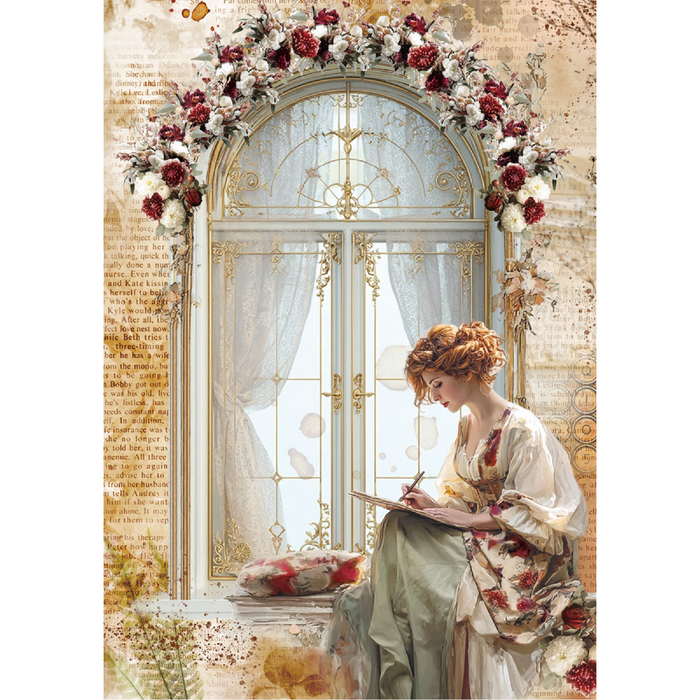 Ciao Bella Book Lovers A5 Mixed Rice Paper 8pc