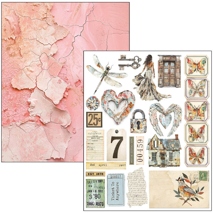 Ciao Bella Paper The Sound Of Spring A4 Maxi Mixed Media Book
