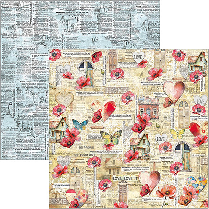 Ciao Bella Paper Majestic Dream 12" x 12" Patterns Scrapbooking Paper Set