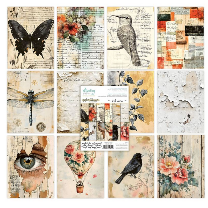 Mintay Paper Ink Aura 6" x"8 Art Journal Paper Pad
