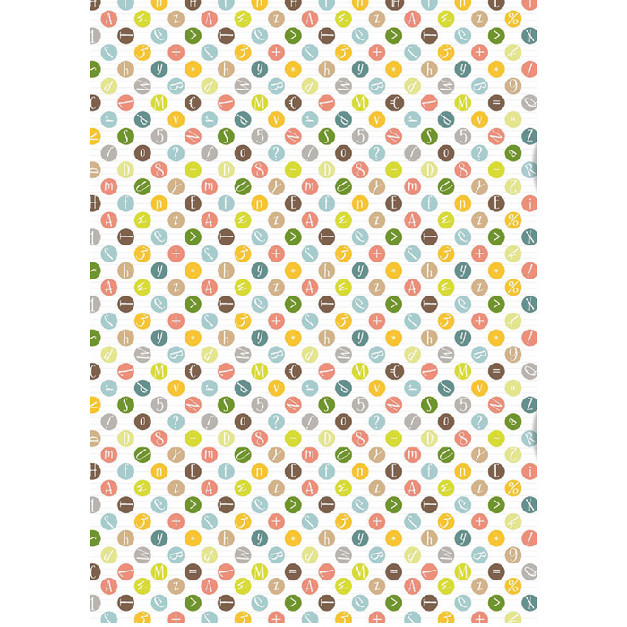 Ciao Bella Back to School A5 Mixed Rice Paper 8pc