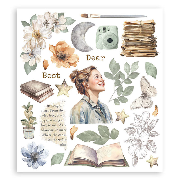 Stamperia Secret Diary Rub-On Selection Pack